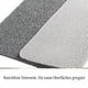 thumbnail image 5 of Alfombrilla de Ducha Antideslizante, Alfombrilla de baño de Seguridad Suave y cómoda con Orificios de Drenaje, Alfombrillas de Ducha de Masaje de Lufa de PVC para áreas húmedas, Secado rápido Gris,, 5 of 8