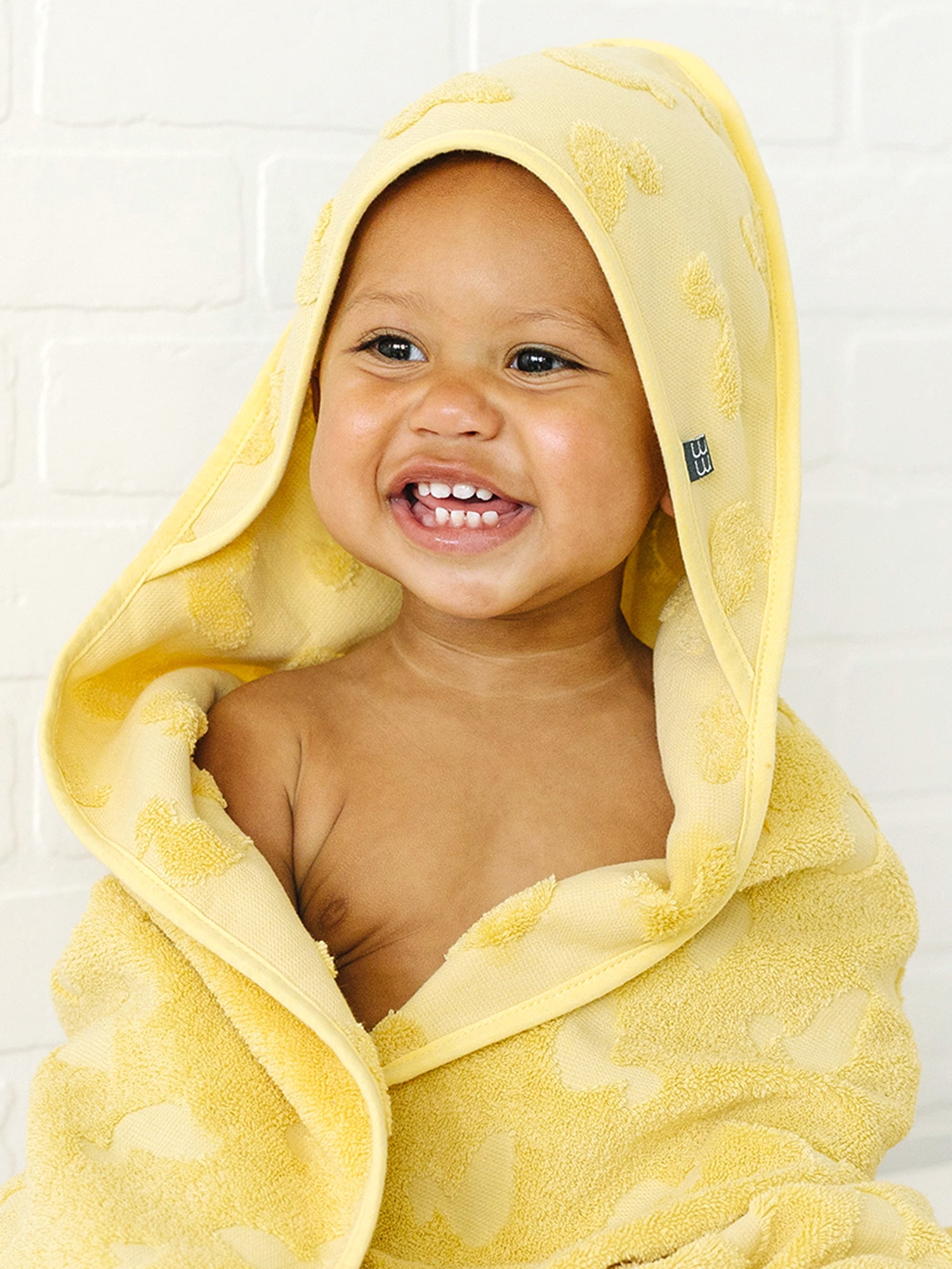 Modern Moments By Gerber Gender Neutral Hooded Towel and Washcloth Gift Set, 2-Piece, One Size