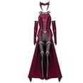 thumbnail image 3 of P-jsmen-Disfraz de Wanda Maximoff para mujer, conjunto completo de capa y pantalones de bruja escarlata, accesorios de Halloween, 3 of 4