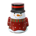 thumbnail image 2 of Home Decor Qwtwty Christmas Gift Box Christmas Storage Iron Box Candy Tea Can Christmas Gift Santa Claus Toppling Doll Colorful Storage Iron Box, 2 of 6