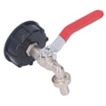 thumbnail image 2 of Valve de Filetage Large, Sortie Facile Contrôle Non Déformable Adaptateur de Filetage IBC Haute Résistance pour Tuyau de Jardin, 2 of 8