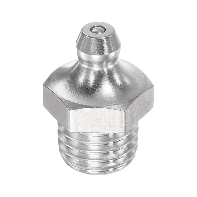 Unique Bargains Raccord Hydraulique Droit en Acier Inoxydable Filetage M12 x 1.5mm