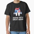 thumbnail image 1 of USA-themed Dental Humor T-Shirt: A Must-Have for Dental Lovers and Patriots!, 1 of 6