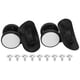 thumbnail image 2 of Rueda de equipaje negra, accesorio de repuesto Universal para maleta, suministros para exteriores, 1 par, 2 of 5