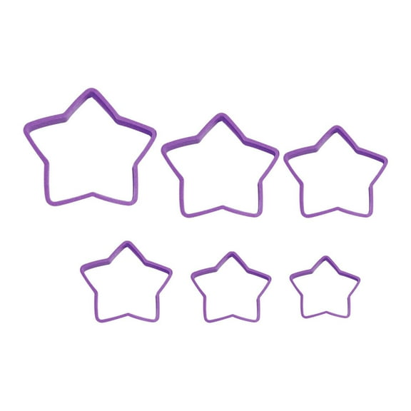 Miyuadkai Star Cookie Cutters, Cookie Cutters Mini Cookie Cutters Halloween Cookie Cutters Christmas Tree Cookie Cutter Cutters for Baking Star Cookie Cutters for Diy Gift Family Kids Baking Tools