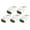 White, variant on HDMI Male To VGA Female Adapter,With 3.5mm Audio Converter Wire Compatible With PC,Monitor,Projector,1080p HD-Black-5pack