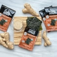 thumbnail image 3 of Ocean's Halo, Organic Trayless Seaweed Snack, Ginger Sesame, Vegan, Crispy Shelf-Stable Nori, 0.14 oz, 3 of 6