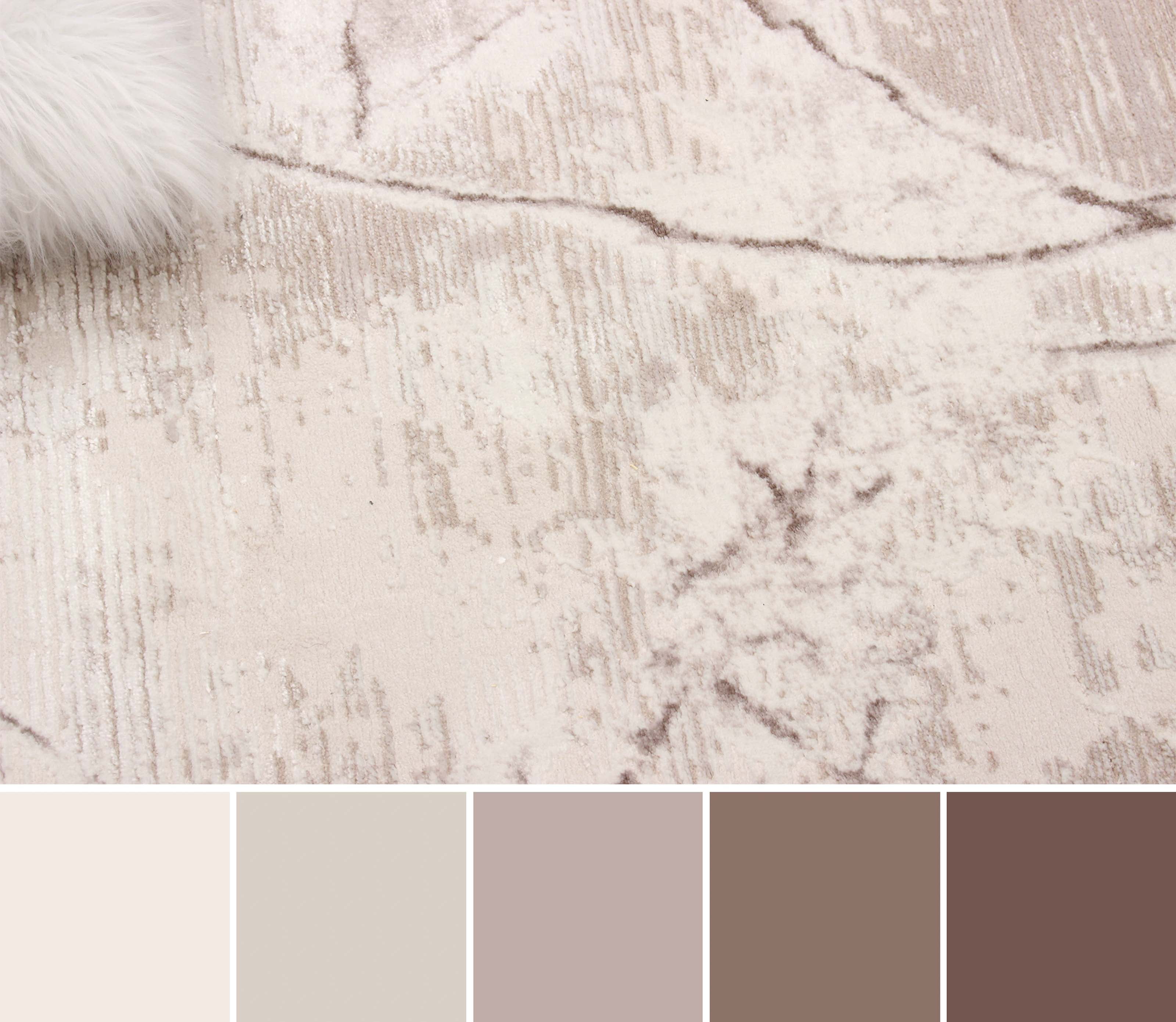 ECARPET Helix Tapis Contemporain / Moderne pour Salon, Chambre, Salle A Manger, Entrée, Couloir et Plus Encore.