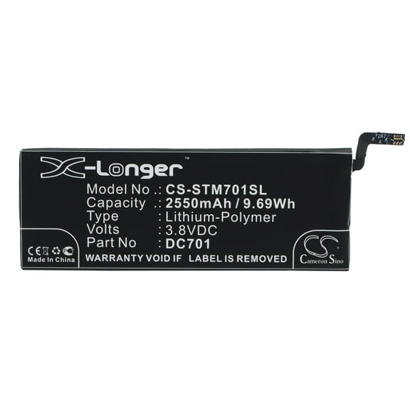2550mAh DC701 Battery for T1 SM705 SM701