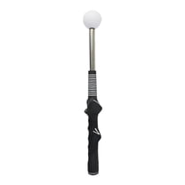 yotijay Golf Swing Trainer Adults Portable Training Aid for Flexibility Balance Speed Black White