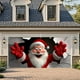 thumbnail image 1 of Cortina para puerta de garaje, adornos navideños, cubierta para puerta de garaje, decoración navideña, cubierta para puerta de garaje de Papá Noel, decoración navideña, adornos navideños, decoraciones, 1 of 5