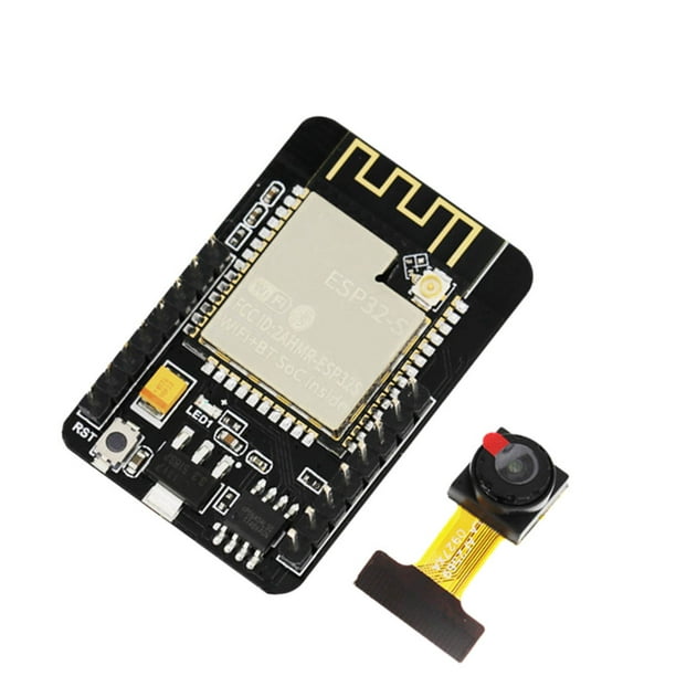 ESP32-CAM ESP32 5V WIFI + Placa de desarrollo de módulo de cámara Bluetooth con módulo de cámara OV2640 Kearding EL1304-03B