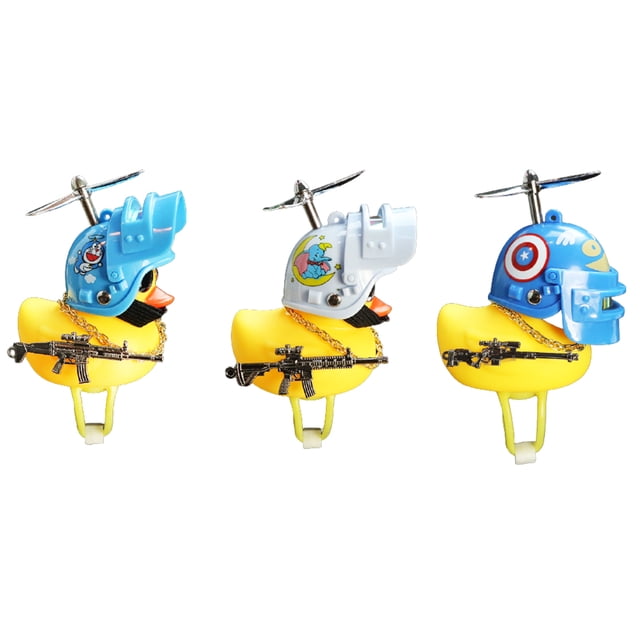 Adorno De Pato Para Manillar De Motocicleta, Adorno De Bicicleta Para Casco De Pato Amarillo Pequeño Yuarrent OD015194-19