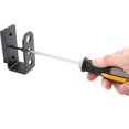 thumbnail image 3 of Door Brace Install In -(2pc) Iron Metal U Bracket Rust Proof - Gate Bar Holder For Indoor/outdoor D, 3 of 4