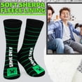 thumbnail image 3 of Medias Pantuflas para Niños Gamer Minecraft con Suela Antideslizante, 3 of 6