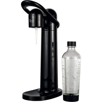 SodaStream Terra (Black) Sparkling Water Maker Bundle, with CO2