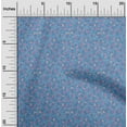 thumbnail image 2 of oneOone Viscose Chiffon Medium Blue Fabric Asian Suzani Craft Projects Decor Fabric Printed By The Yard 42 Inch Wide, 2 of 5
