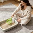 thumbnail image 7 of FEOLGEHLY Thickened Cat Litter Scoop, Plastic Litter Scoop, Cat Poop Scooper, Cat Scooper For Litter Box, Under 5$ Cat Scooper, Pet Waste Scoop Cat Litter Shovel Pet Cleaning Tool (Green), 7 of 7