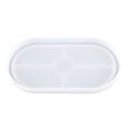 thumbnail image 1 of facefd Mold Flexible Transparent DIY Washable Oval Resin Crystal Replacement Crafts Making Mould Molding Tool, 1 of 6