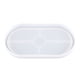 thumbnail image 1 of Inteprter Molde de silicona para posavasos, repuesto de resina transparente Flexible portátil, molde para manualidades, accesorios para Cocina y Comedor, 1 of 6