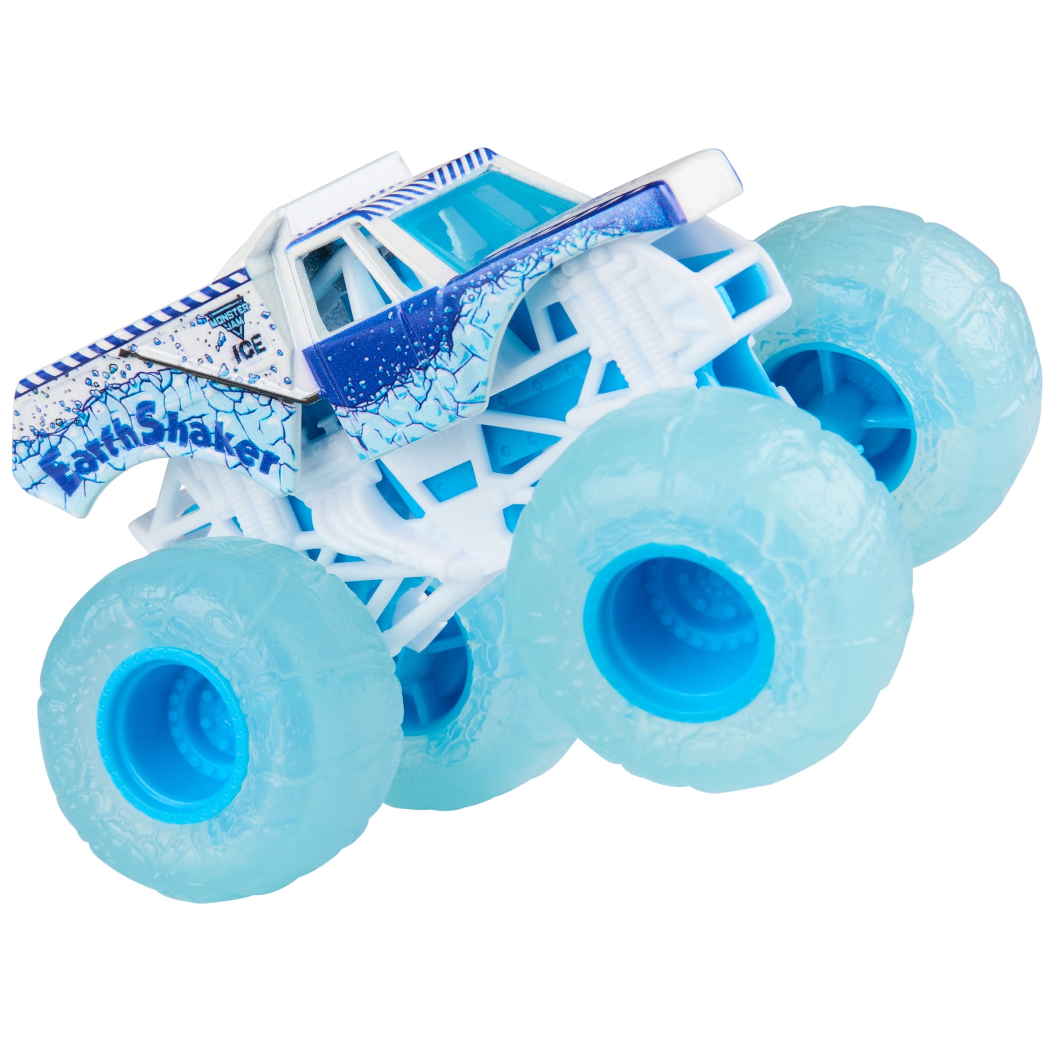 Monster Jam, Official Fire & Ice, Son-Uva Digger and Earth Shaker Die-Cast Monster Trucks, 1:64 Scale, Kids Toys for Boys Ages 3 and up