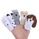 thumbnail image 3 of Juego de 5 Marionetas de Mano de Animales de Peluche Sunnimix, 3 of 4