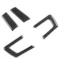 thumbnail image 5 of Steering Wheel Decal,4Pcs Steering Wheel Button Steering Wheel Decor Carbon Fiber Interior Trim Best in its Class, 5 of 5