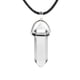 thumbnail image 1 of XWSHYW Collares Colgantes Collar de Regalo para Mujer, Collar de Cristal para Niña, Collar de Cadena con Colgante Hexagonal de Acero Inoxidable, 1 of 2