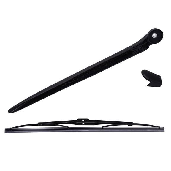 Bapmic 95562804002 Rear Wiper Arm w/Blade & Base Cover Cap for Porsche Cayenne 2003-2010