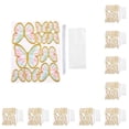 thumbnail image 2 of Toystoory 10 Pieces Stamping Insect Cake Decoration Wedding Supplies Butterflies Shape Party Cakes Birthday Baking Happy Decor Tipo 3 10Conjunto, 2 of 6