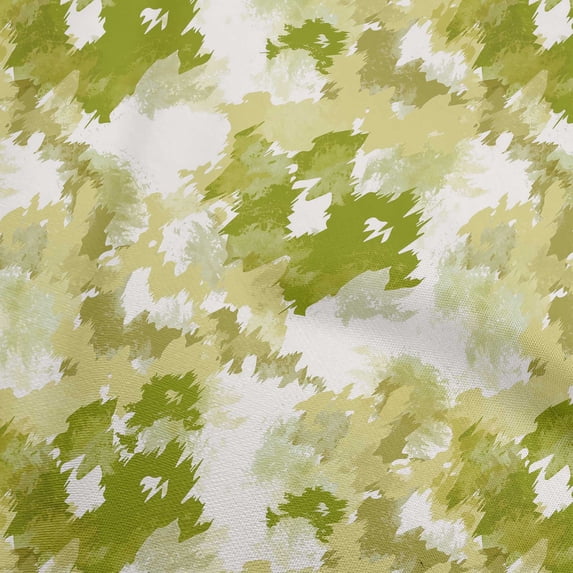 oneOone Cotton Silk Lime Green Fabric Tie Dye Diy Clothing Quilting Fabric Print Fabric By Yard 42 Inch Wide