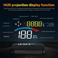 thumbnail image 6 of Kiplyki Car Digital GPS Speedometer A2 Head Up Display Overspeed MPH/KM Tired, 6 of 9