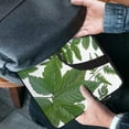 thumbnail image 4 of JRXY Green Leaves Flowers Laptop Carrying Bag Diving Fabric Soft Travel Case (Idea) 12inch, 4 of 5