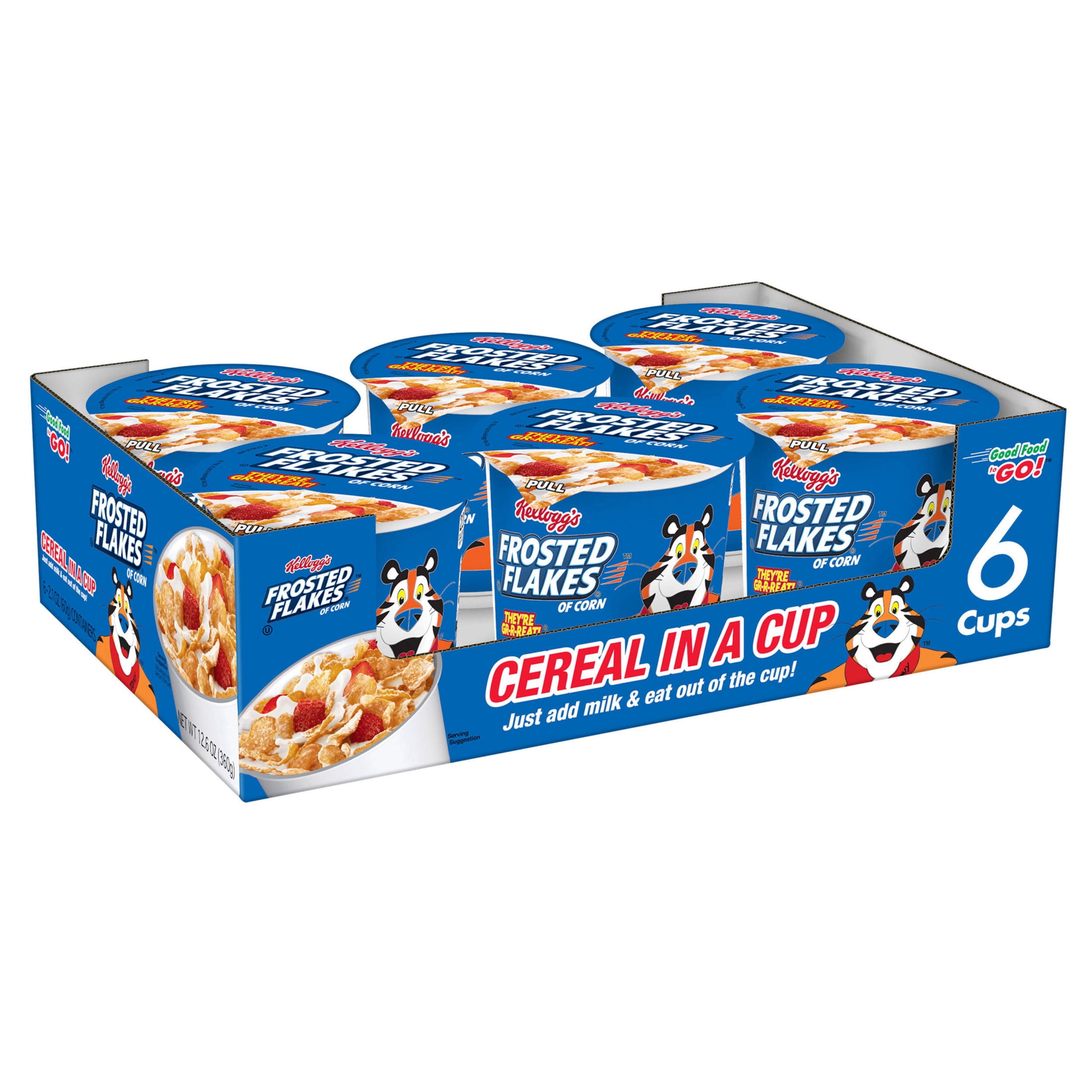 Kellogg's Frosted Flakes Original Cold Breakfast Cereal, Family