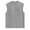 Gray, variant on Men's Jacquard Sleeveless Tank Top Crew Neck Solid Color Casual Summer Top for Daily Wear,M,Gray