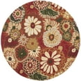 thumbnail image 4 of SAFAVIEH Jardin JAR812A Handmade Orange / Multi Rug, 4 of 10