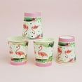 thumbnail image 3 of Vasos de Papel Desechables Yuyangstore 10 Piezas Flamenco para Fiesta, 3 of 8
