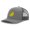 Grey, variant on Mesh Cap Hat Embroidered Bananas B Embroidery Trucker Hats for Men & Women Cotton Navy Design Only