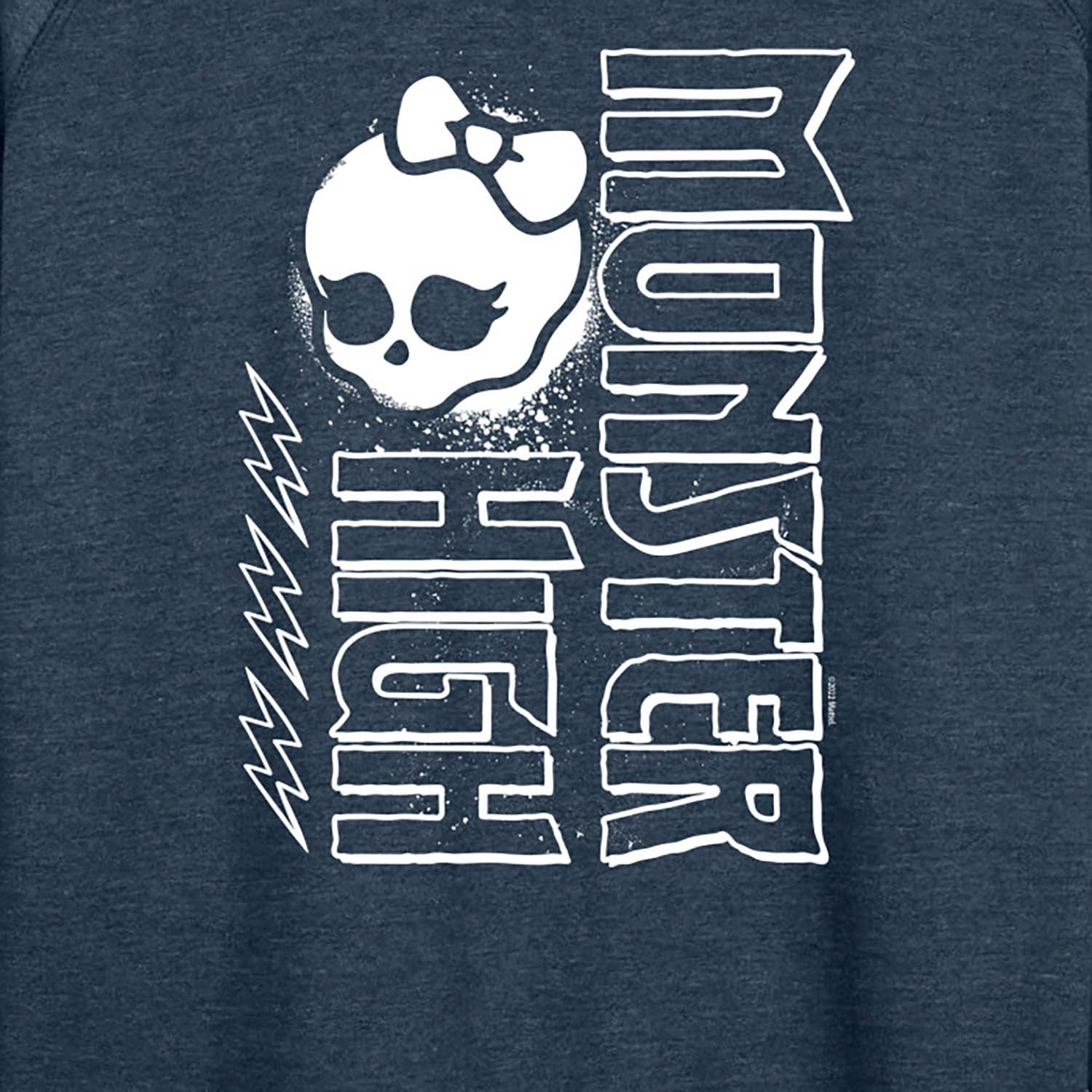 Monster High - Monster High Splatter - Women's Lightweight French Terry Long Sleeve Shirt