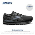 thumbnail image 4 of Brooks Addiction GTS 15 Black/Black/Ebony 12 4E - Extra Wide, 4 of 4