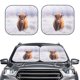 thumbnail image 2 of Balery Yak Parasol para parabrisas de coche de 2 piezas | Parasol plegable para parabrisas delantero de coche para la mayoría de sedanes-Large, 2 of 6