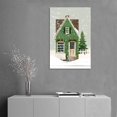 thumbnail image 5 of Christmas House in Winter Forest Art Poster Canvas Painting Decor Wall Print Photo Gifts Home Modern Decorative Posters 24x36inch(60x90cm), 5 of 6