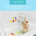 thumbnail image 6 of Breathable Bath Toy Organizer Net with Suction Cup Mesh Storage Bag, 6 of 6