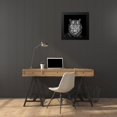 thumbnail image 4 of Frank, Assaf 20x20 Black Modern Framed Museum Art Print Titled - Blue eyes tiger face, 4 of 5