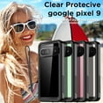 thumbnail image 2 of KOMI for Google Pixel 8a Case Waterproof, Clear Water Proof Shockproof Dustproof Snowproof Full Body Rugged Transparent Underwater Phone Case Built-in Screen Protector, 2 of 5