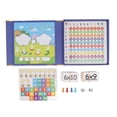 thumbnail image 1 of Math Counting Board, Color Cognition Exercise Hand Eye Coordination Math Game Board Logical Thinking  For Education, 1 of 8
