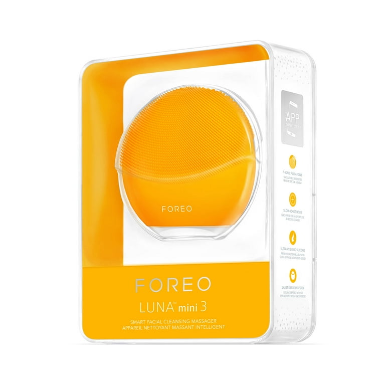 FOREO LUNA MINI 3 Cleansing Facial Brush- Sunflower Yellow FOREO LUNA MINI 3 Cleansing Facial Brush- Sunflower Yellow