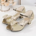 thumbnail image 2 of JnBQdnc Girls Sandals,Summer Sandal Sale Toddler Girls Sandals Little Girls Kids Summer Shoes Comfort Soft Sole Bowknot Sandals, 2 of 5