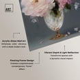 thumbnail image 4 of Gentle Floral on Grey Acrylic Print Floral Art Prints by Art Remedy, Ready to Hang, 36 x 54, 4 of 7