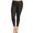 Black, variant on Yelete Women's Classic Solid Skinny Jeggings, Grey, XL